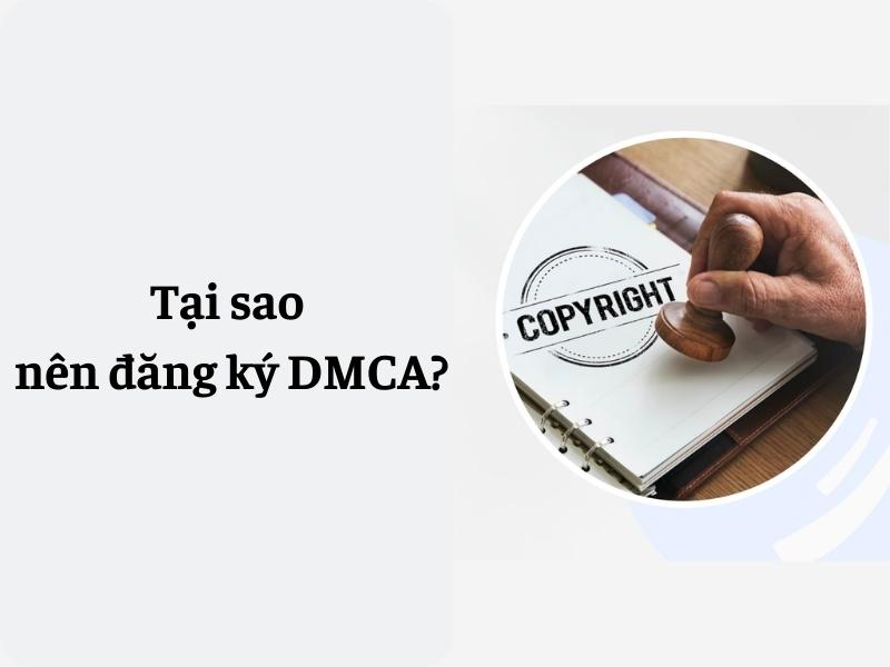 Việc đăng ký DMCA giúp chủ sở hữu bản quyền có thể yên tâm hơn 