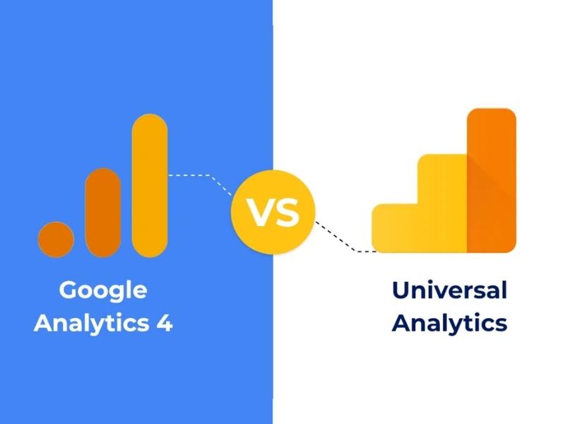 So sánh về Google Analytics 4 và Universal Analytics