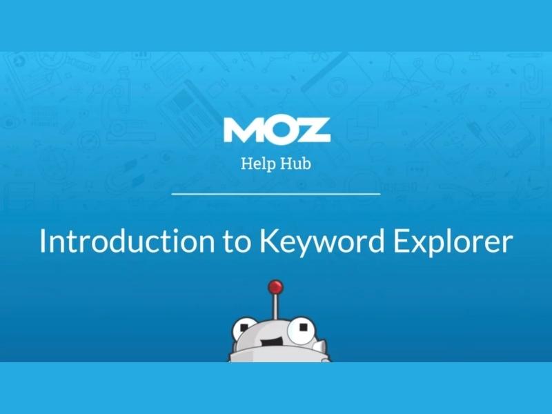Công cụ Moz Keyword Explorer