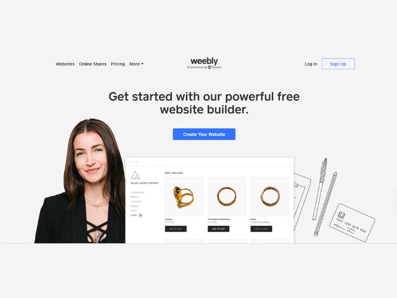 Cách tạo website bán hàng đơn giản với Weebly
