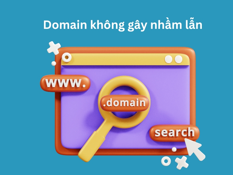 Đặt tên domain tránh gây nhầm lẫn