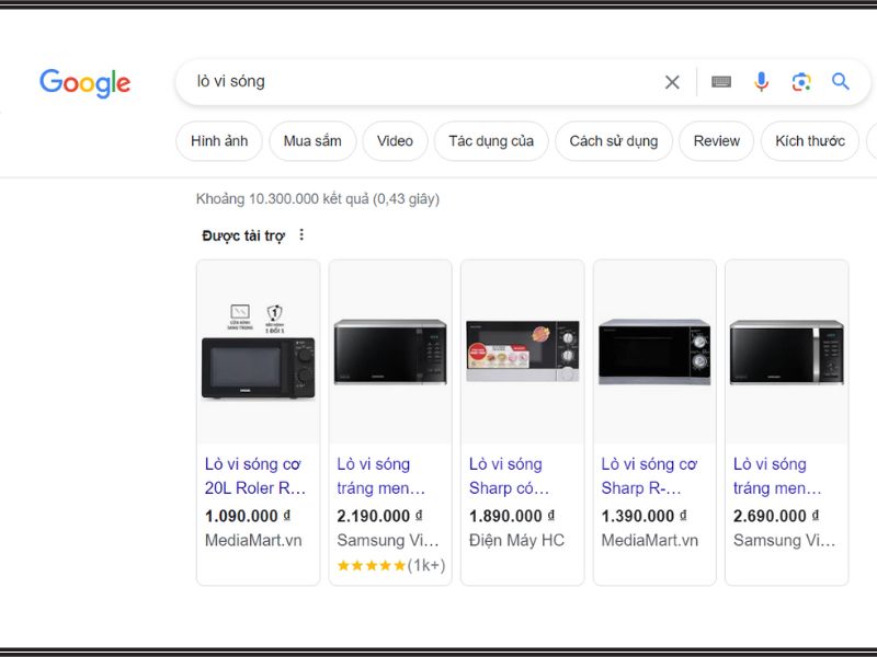 Một số hình thức quảng cáo Google Ads là gì? Quảng cáo Shopping Ads